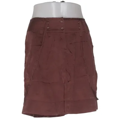 Skirt (Brown) from Soft Grey La Redoute Création Silk