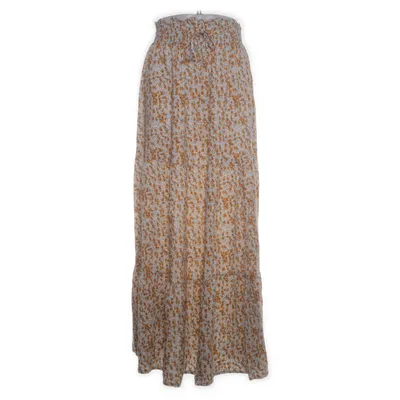 Maxi skirt (White, Multicolored) from C'FLO Viscose