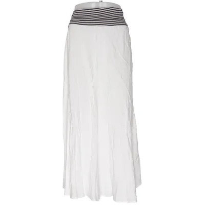 Jupe longue (Blanc, Bleu) de Gimaguas Coton, Viscose