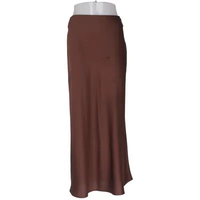 Maxi nederdel (Brun) fra VILA Genanvendt polyester