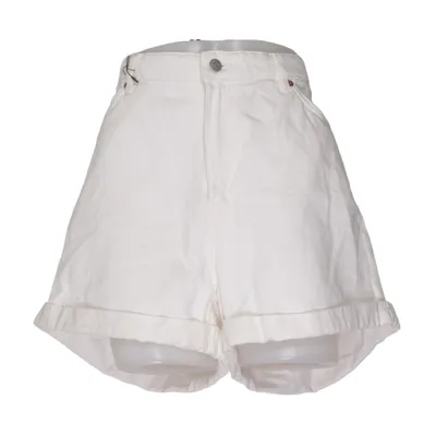 Short en jean (Blanc) de Monki Coton