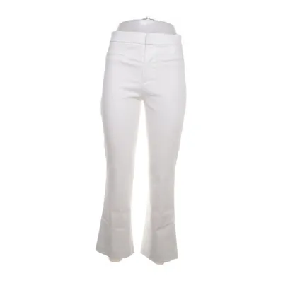 Kostuumbroek (Wit) van Zara Katoen, Elastaan, Polyester