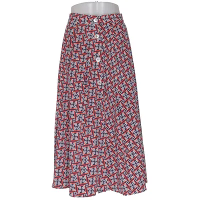 Långkjol (Blå, Röd, Vit) från Jaspal Polyester
