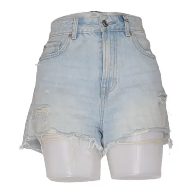 Denim shorts (Blauw) van Stradivarius Katoen