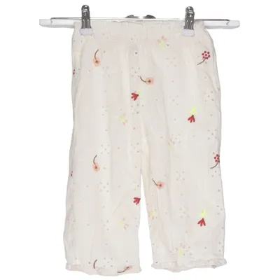 Hose (Weiß, Mehrfarbig) von Zara Baumwolle, Polyester