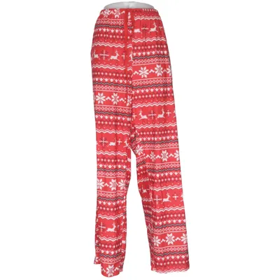 Pyjamasbyxor (Röd, Vit, Svart) från Ekouaer Elastan, Polyester
