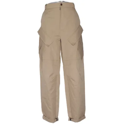 Cargo pants (Beige) from Astrid Andersen Cotton, Polyamide, Polyester