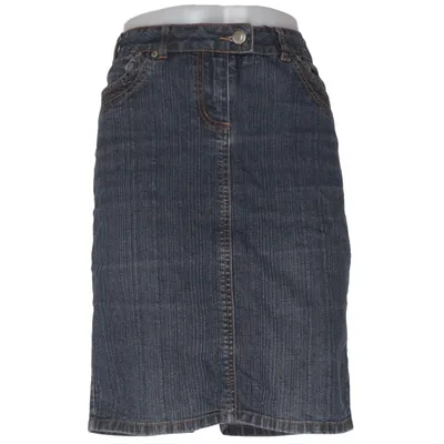 Jeanskjol (Blå) från Cue Bomull, Elastan, Polyester