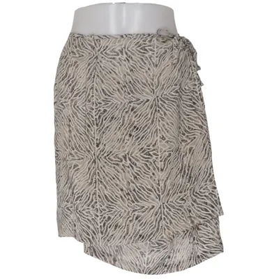 Jupe (Gris, Blanc) de Mexx Women Lin, Modal, Viscose