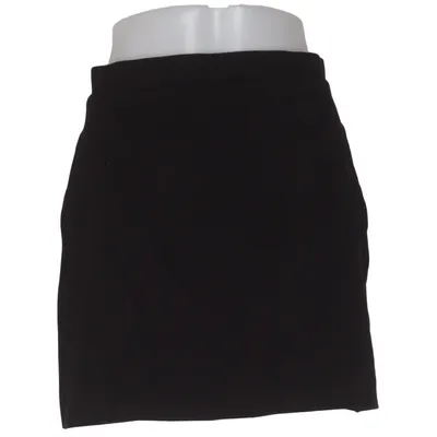 Jupe (Noir) de Residus Élasthane, Polyamide, Viscose