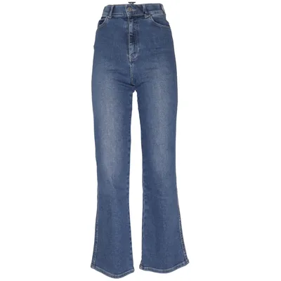 Jeans (MOXY STRAIGHT) fra Dr. Denim Bomuld, Elastan, Lyocell, Polyester