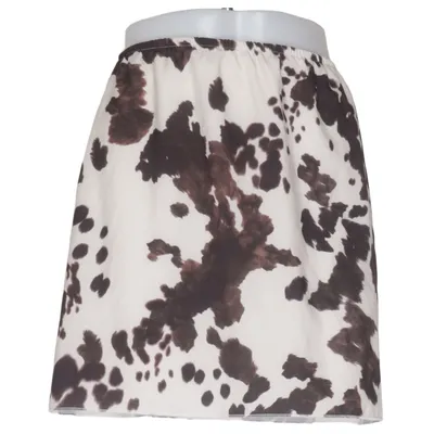 Skirt (White, Brown) from Another Reason