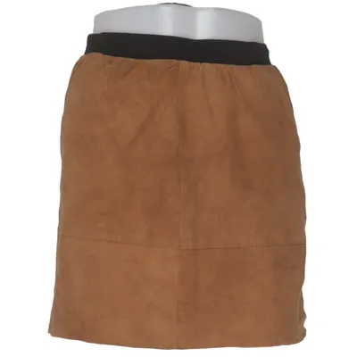 Jupe en cuir (Marron) de Modström Cuir