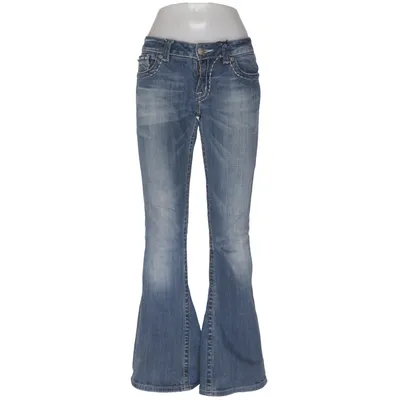 Jeans (Blå) från Miss Me Bomull, Elastan