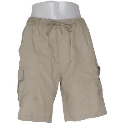 Cargo shorts (Beige) from Blue Bird Cotton, Polyester
