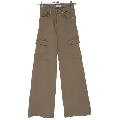 Pantalon cargo (Beige) de Blue Effect Coton, Élasthane
