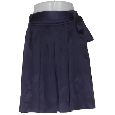 Rok (Blauw) van Massimo Dutti Woman Zijde