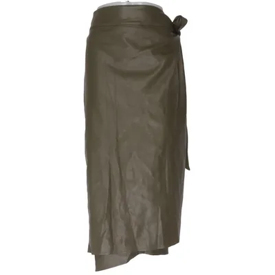 Slå om-nederdel (Grøn) fra Never Fully Dressed Polyester, Polyurethan