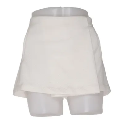 Jupe-short (Blanc) de Forever 21 Élasthane, Polyester