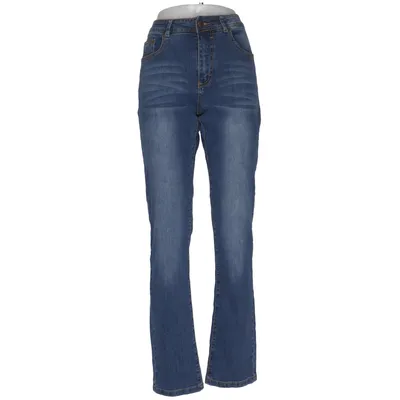 Jeans (Blå) fra Desire Bomuld, Elastan, Polyester