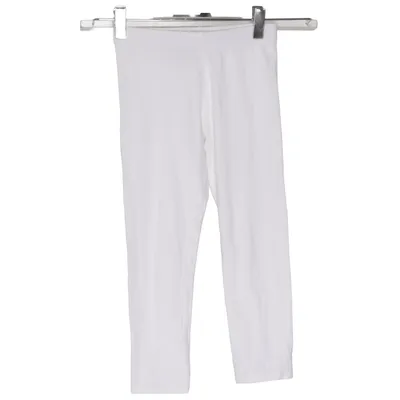 Leggings (Weiß) von F&F Kids Baumwolle, Elasthan