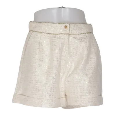 Korte broek (Beige, Goud) van River Island Metallvezel, Polyester, Viscose