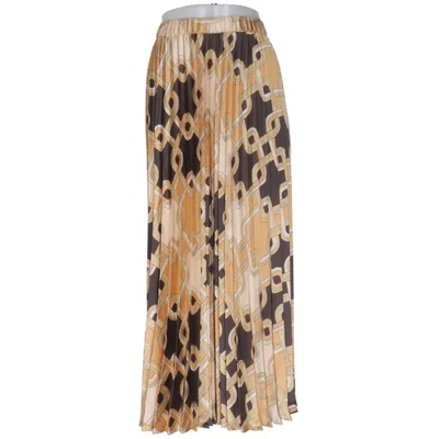 Jupe longue (Beige, Marron, Multicolore) de Richard Allan x H&M Polyester