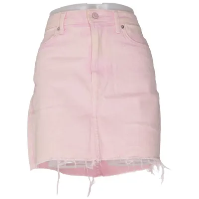 Jeansnederdel (Pink) fra Bershka Denim Bomuld, Elastan