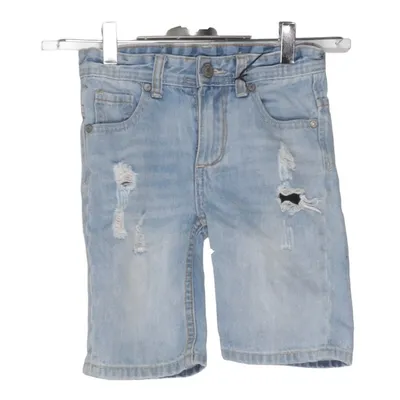 Short en jean (Bleu) de Vintage Knox Coton