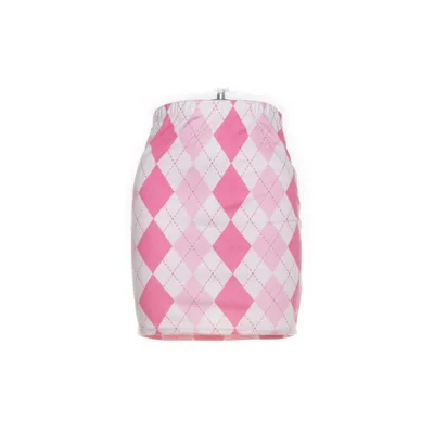 Skirt (Pink, White) from Fashion Nova