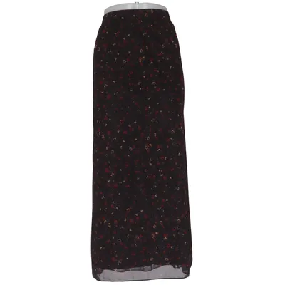 Maxi skirt (Black, Multicolored) from Rainbow Elastane, Polyester