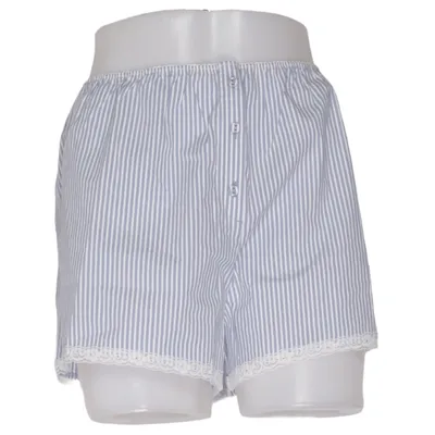 Pyjamasshorts (Blå, Vit) från Skims Bomull