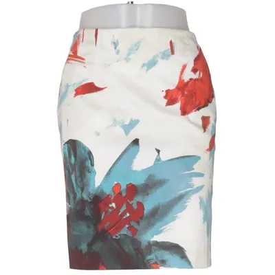 Skirt (White, Blue, Red, Multicolored) from Xandres Cotton, Elastane