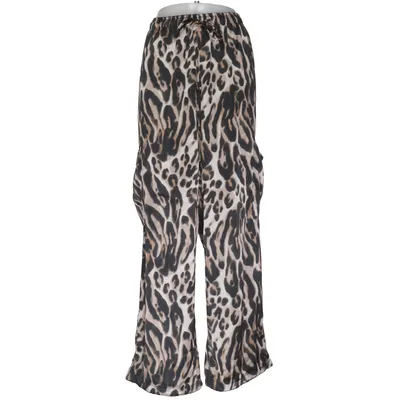 Cargo broek (Zwart, Bruin) van Zhenzi Polyester