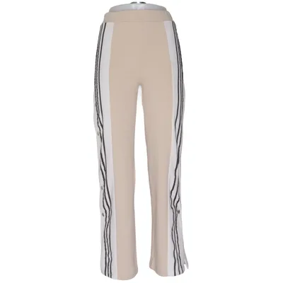 Broek (Beige, Wit, Zwart) van Missy Empire Elastaan, Polyester