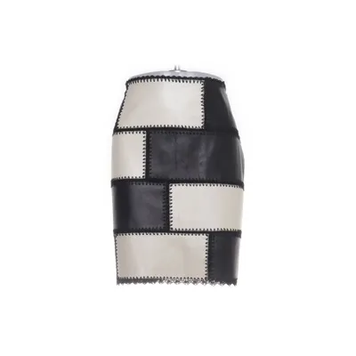Läderkjol (Svart, Vit) från Escada Skinn