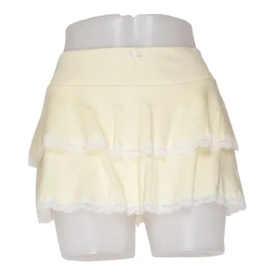 Nederdel (Gul) fra Cider Elastan, Polyester, Viscose