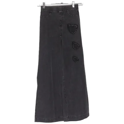 Spijkerbroek (Grijs) van H&M Katoen, Elastaan, Polyester