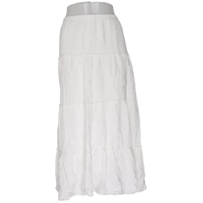 Jupe longue (Blanc) de Brandy Melville Coton, Viscose