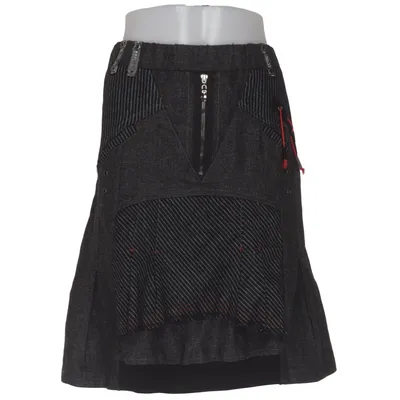 Kjol (Grå, Svart) från Soggo Polyester, Ull