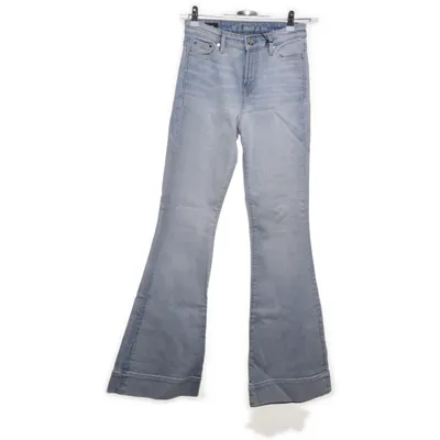 Jeans (JANE HIGH RISE FLARE) fra Denham Elastan, Økologisk bomuld, Genanvendt polyester
