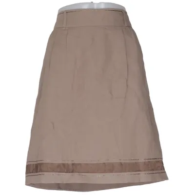 Skirt (Beige) from Biaggini Linen, Polyester, Viscose