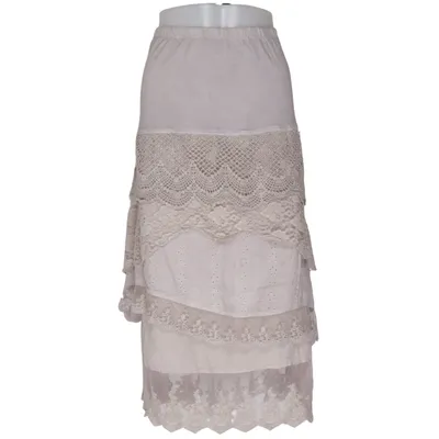 Maxi rok (Beige) van JDL Katoen