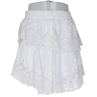 Kjol (Vit) från Linn Ahlborg x NA-KD Bomull