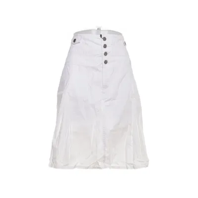Denim skirt (White) from Joy Cotton