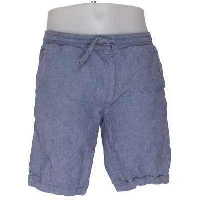 Shorts (Blue) from Dressmann Cotton, Linen
