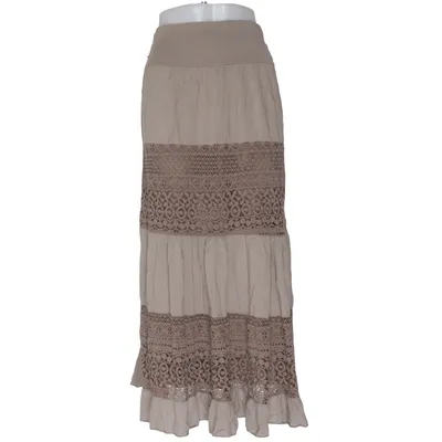 Långkjol (Beige) från Pronto Moda Viskos