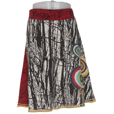 Skirt (Red, White, Black) from Lulu-H Cotton, Elastane