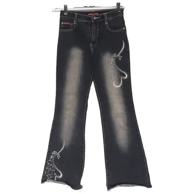 Jeans (Grå) från Yuke Jeans Bomull