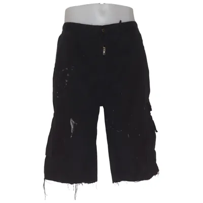 Cargo shorts (Black) from T&P Cotton, Polyester